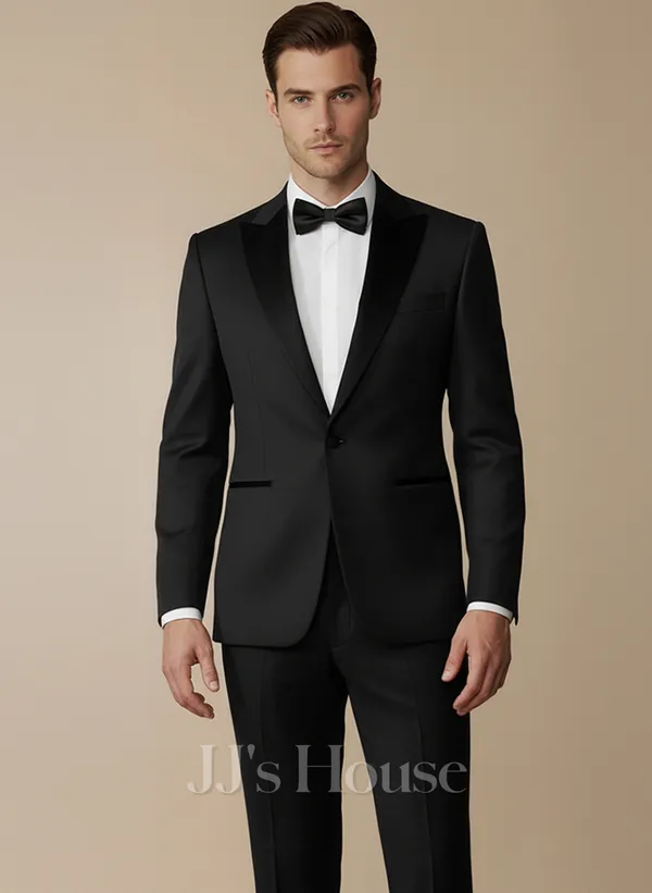 Slim Fit Wrinkle Resistant Stretch Men's Jacket