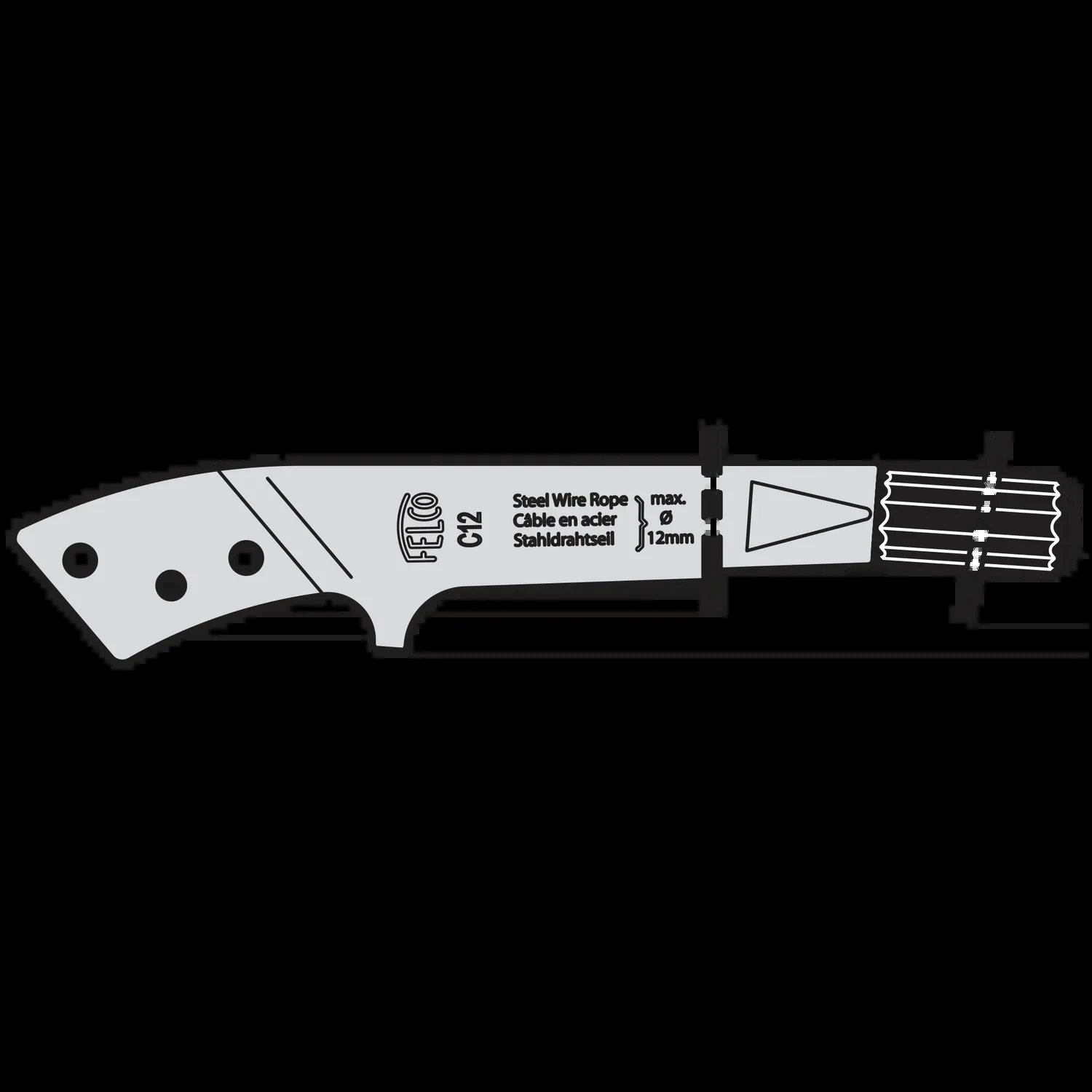 C12/2 Handle With Grip And Pin