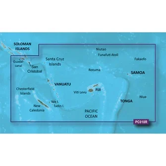 Garmin Bluechart G3 Vision Hd - Vpc018r - New Caledonia - Fiji - Microsd™/sd™
