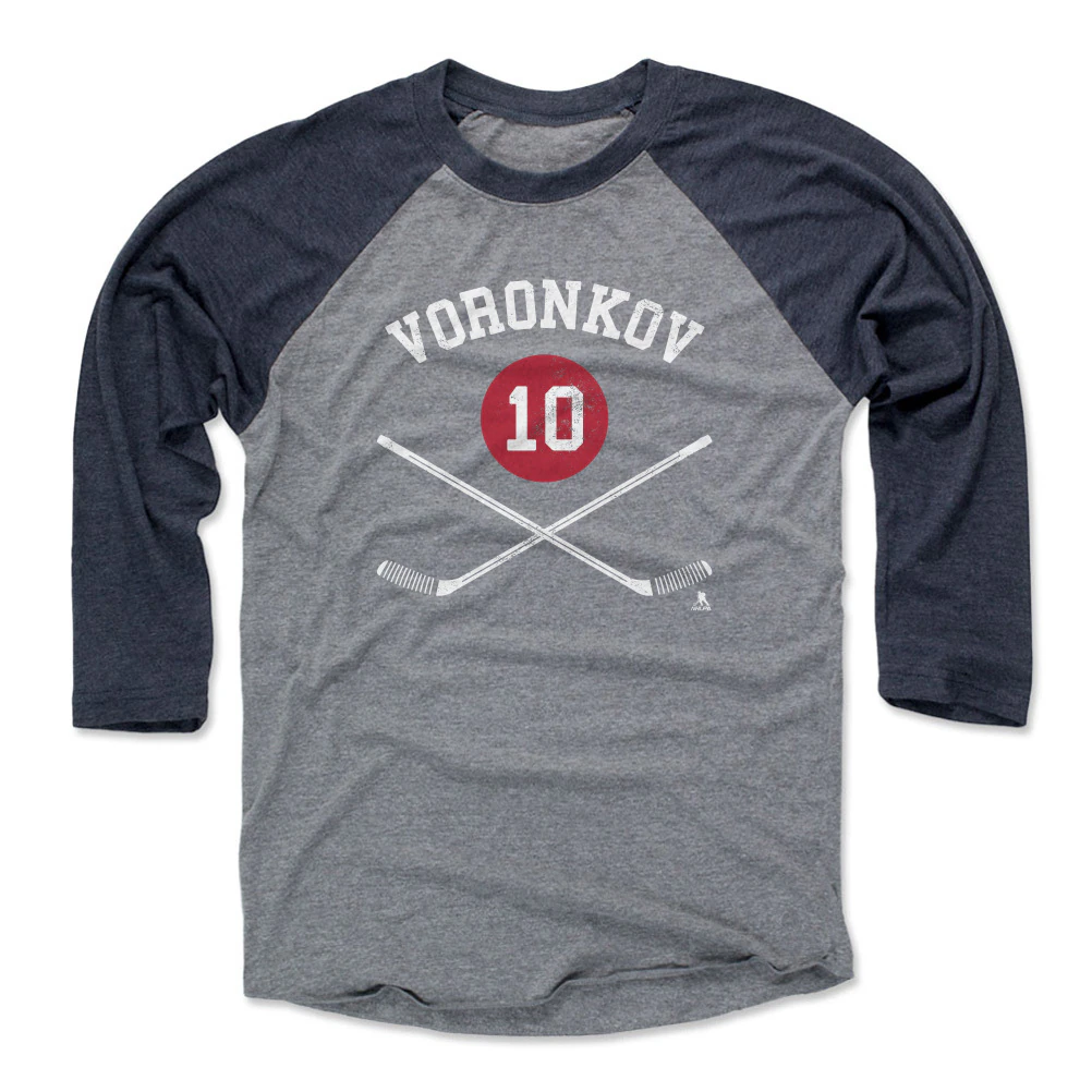 Dmitri Voronkov Columbus Sticks Wht - Xs
