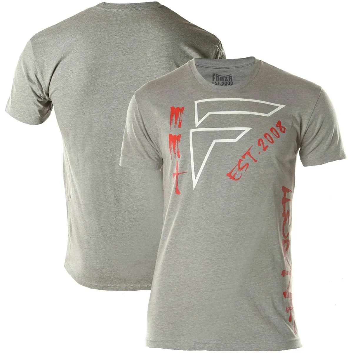 Forza Sports "signature" Mma T-shirt - Dark Heather Gray