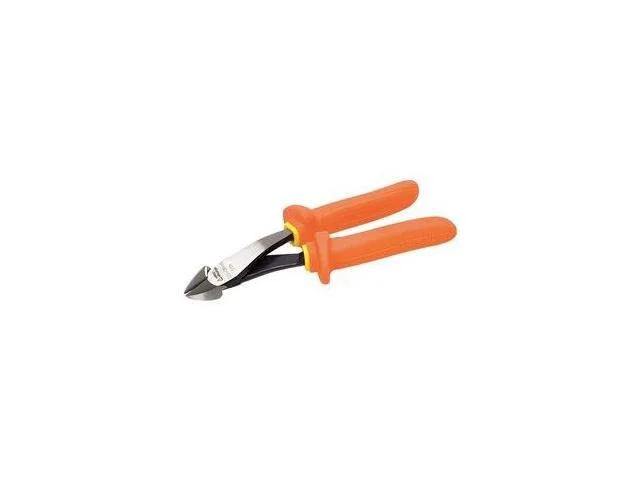 Insulated Pliers, Diag, Cutter, 8-1/4 In L