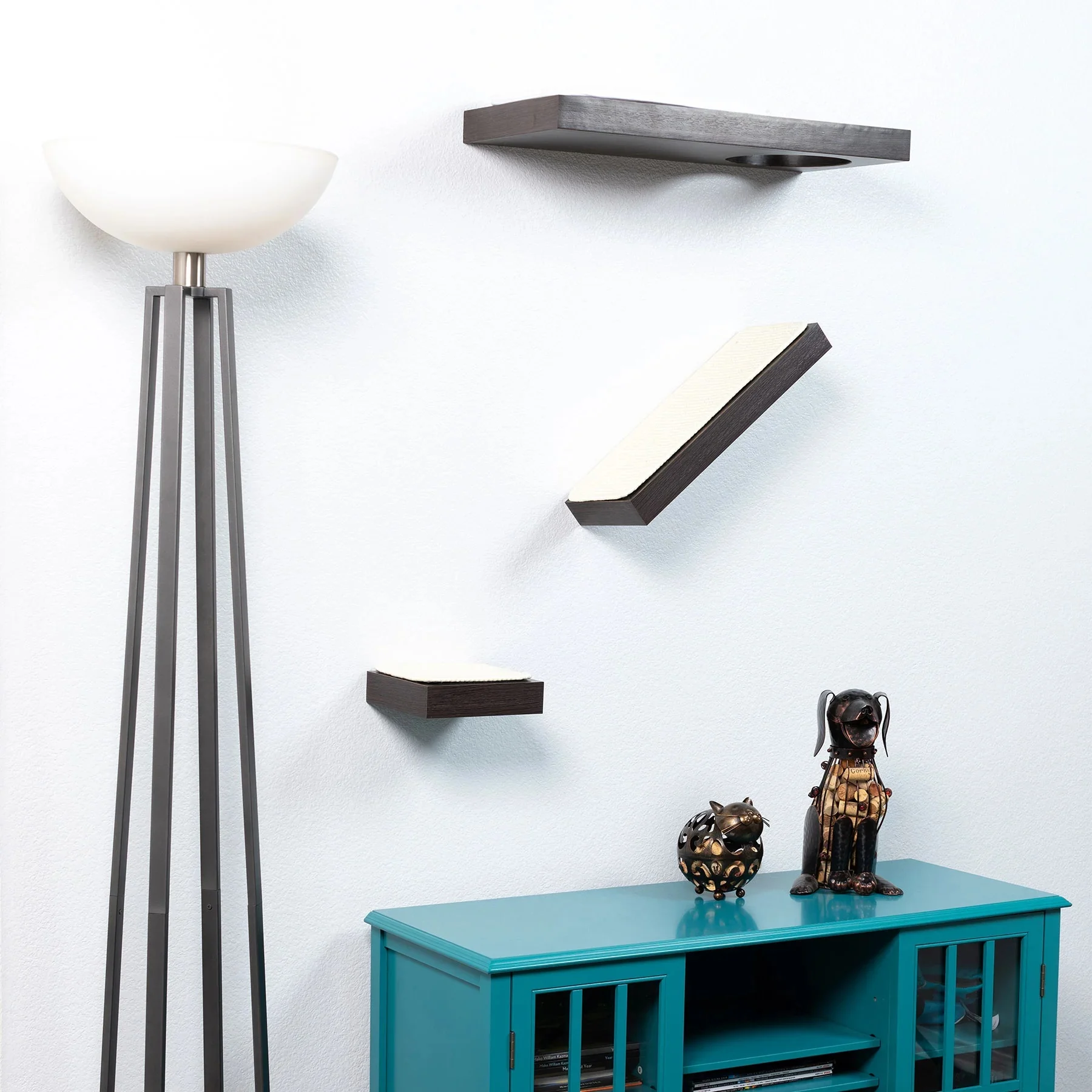 Petfusion Wall Activity Shelves For Cats - Single 8"x 8"