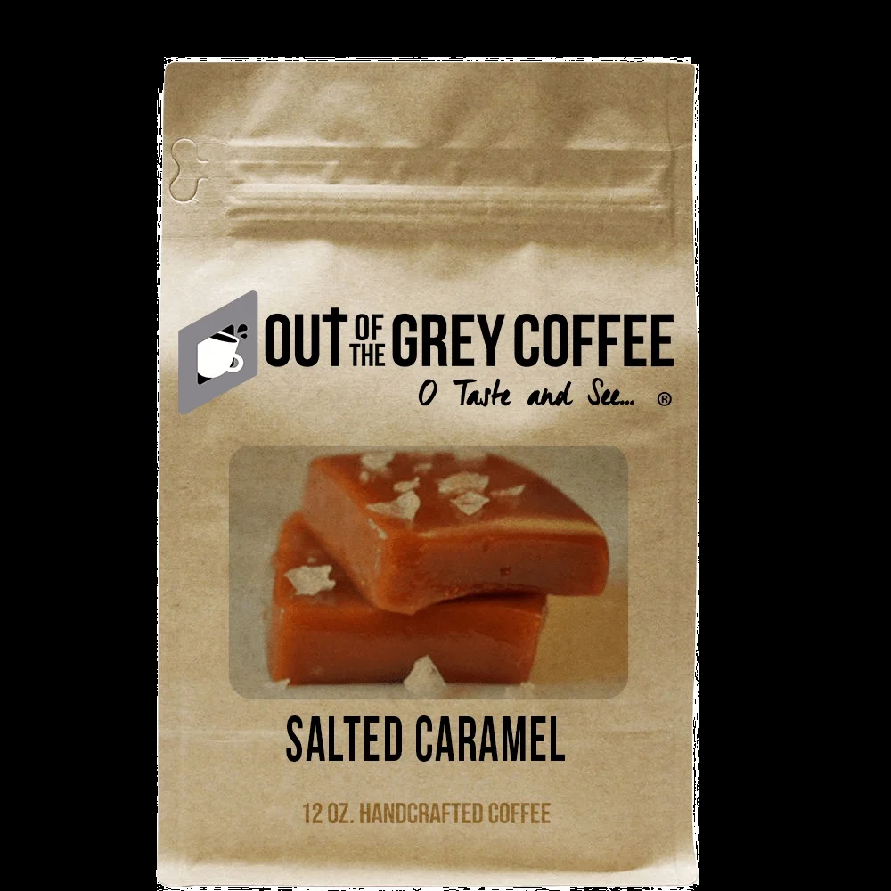 Salted Caramel - Flavored Coffee - Regular/medium (cone-bottom Filter)