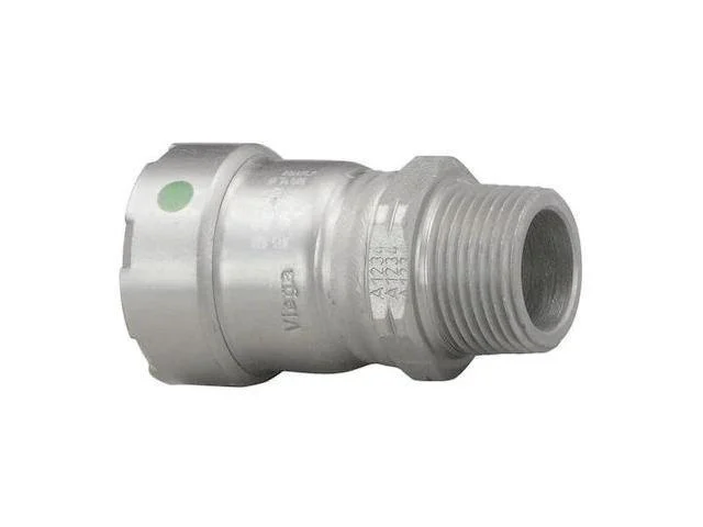Viega 25120 Viega Megapress Adapter, 1-1/2" X 1-1/2"