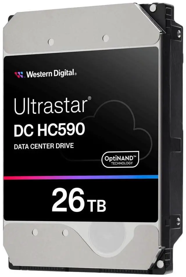 Wd Ultrastar Dc Hc500 0f65672 26tb Hard Drive - 3.5" Internal - Sata (sata/600) - Conventional Magnetic Recording (cmr) Method Server, Storage Server