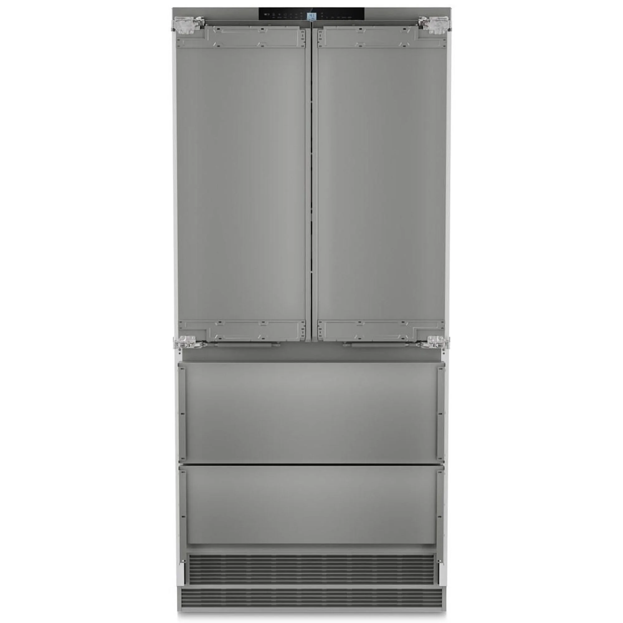 Liebherr 36 In. 13.5 Cu. Ft. Built-in Counter Depth 4-door French Door Refrigerator With Ice Maker - Custom Panel Ready