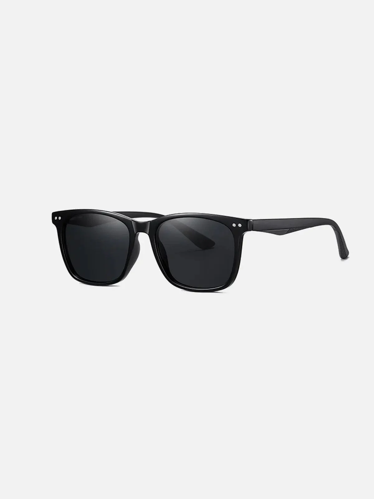 Modern Wayfarer Style Sunglasses - Gray