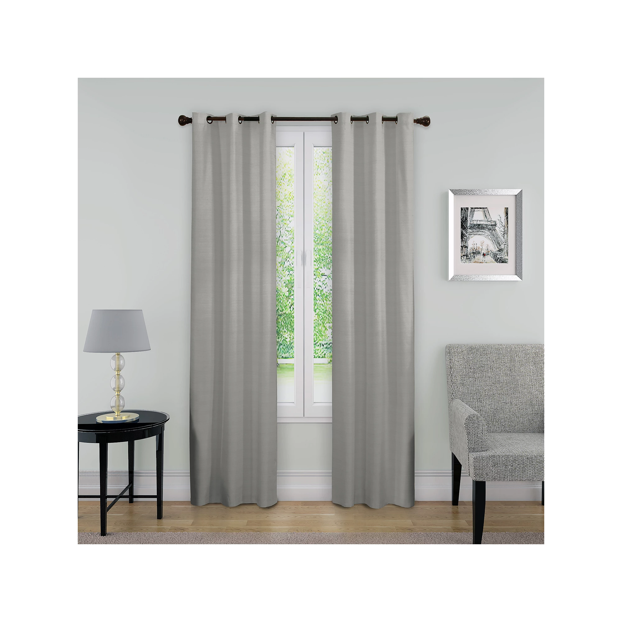 Nikki Blackout 1-panel Window Curtain