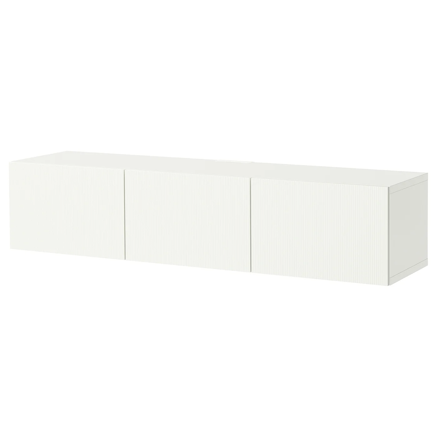 Bestå Tv Bench With Doors, White/förvaltare White, 180x42x38 Cm
