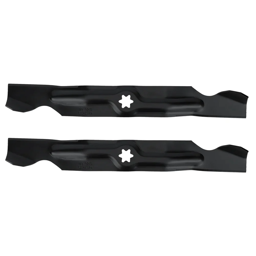 Hipa 2-pack Blades Fit Cub Cadet 942-04053c 742-04053 Mtd Rzt 50 Troy Bilt Mustang Mower