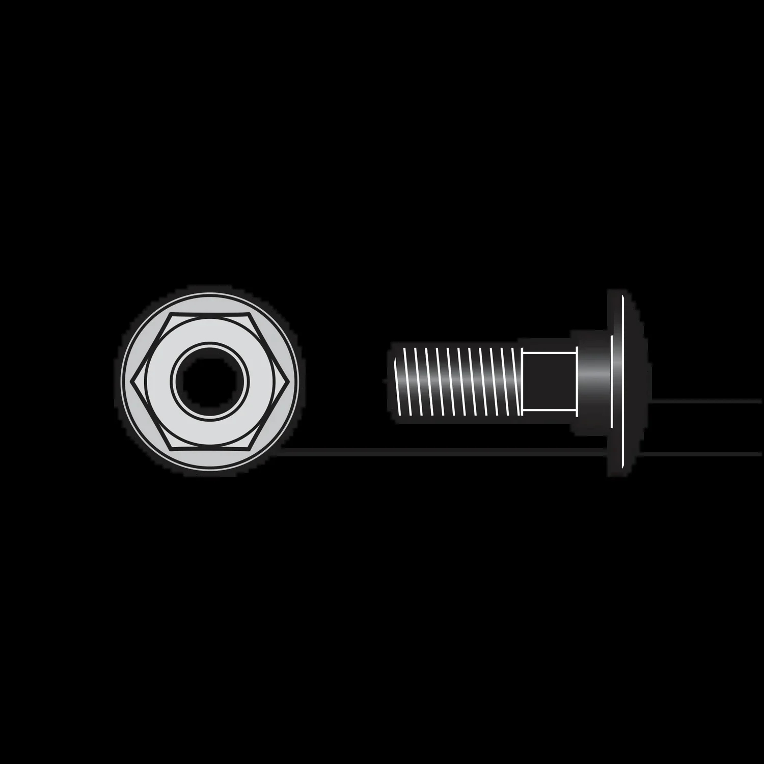 160/94 Kit: Bolt And Nut