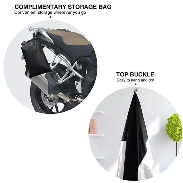 Waterproof Dustproof Motorcycle Bicycle Bike Cover - Camo/3xl