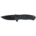 Crkt 6295 Dextro 3.18 Fold Drop Point Plain Black Tini D2 Steel Blade/black Aluminum Handle Includes Pocket Clip, Knife