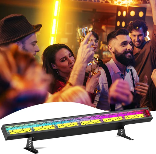 420w Led Wall Washer Strip Light, Cob Dj Party Strip Light-x10 - 2 Pcs/eu Plug