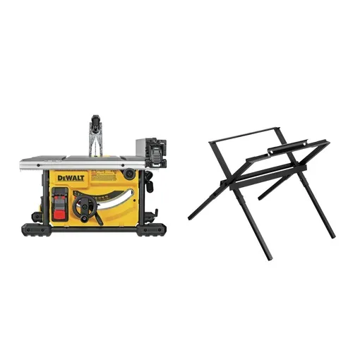 Dewalt 15 Amp Compact 8-1/4 In. Jobsite Table Saw With Stand - Dwe7485ws