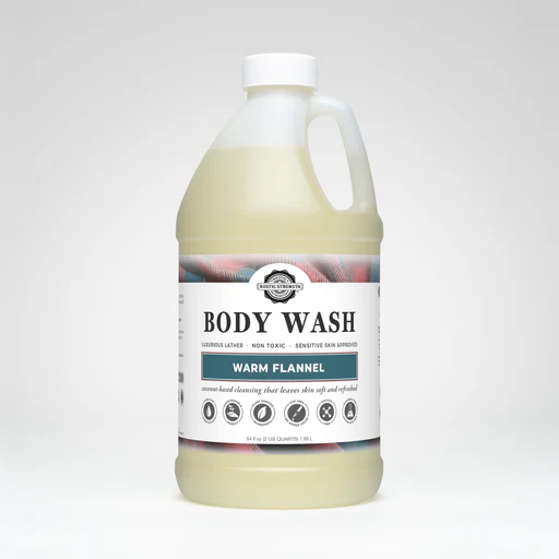 Moisturizing Body Wash | Warm Flannel - Half Gallon
