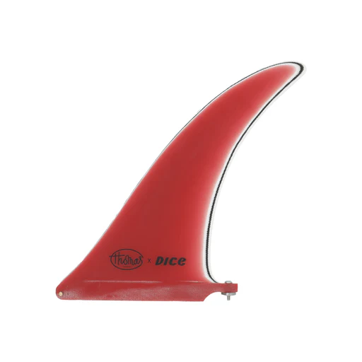 Dice Fin - 10/red Multi