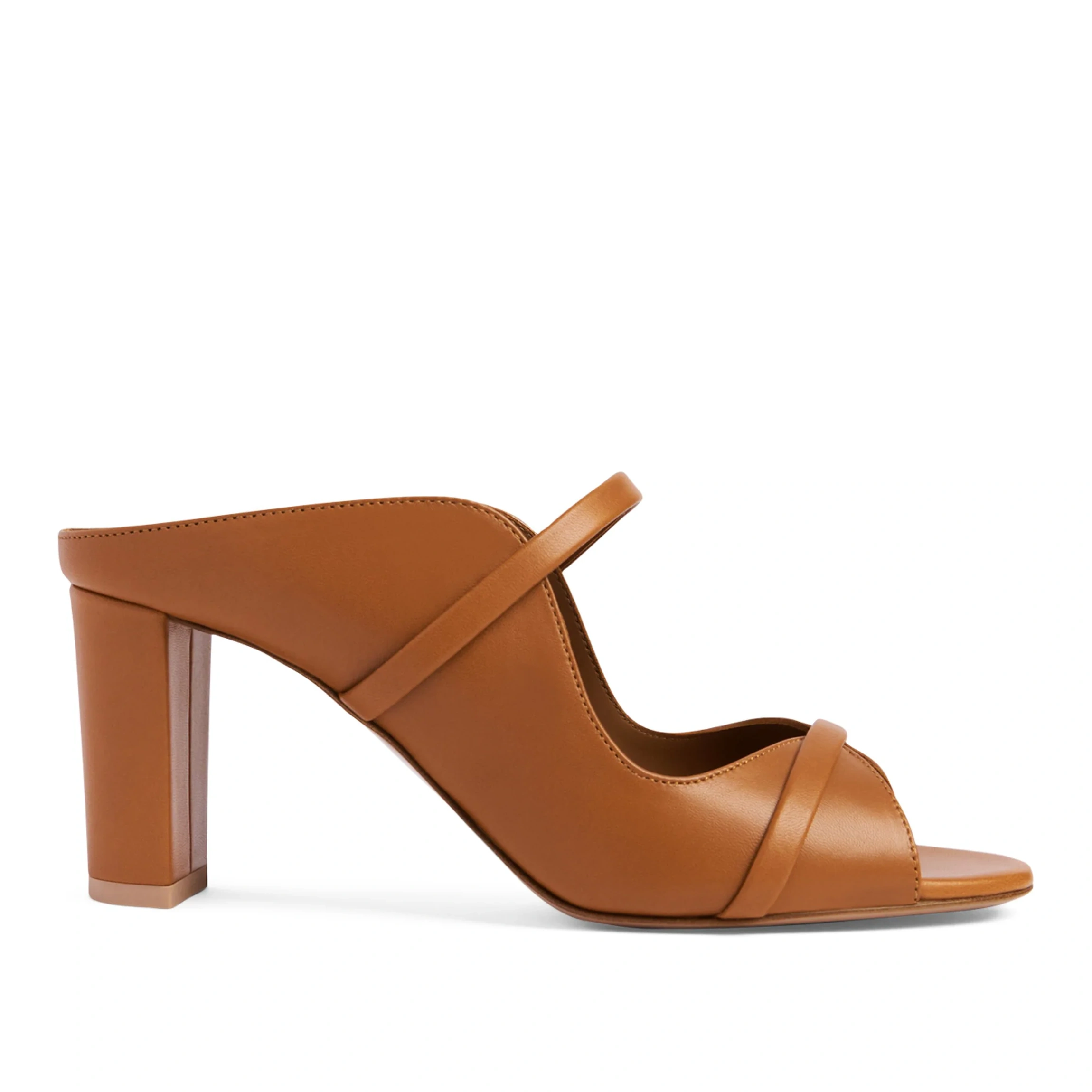 Malone Souliers Brown Leather Norah Heeled Sandals 70