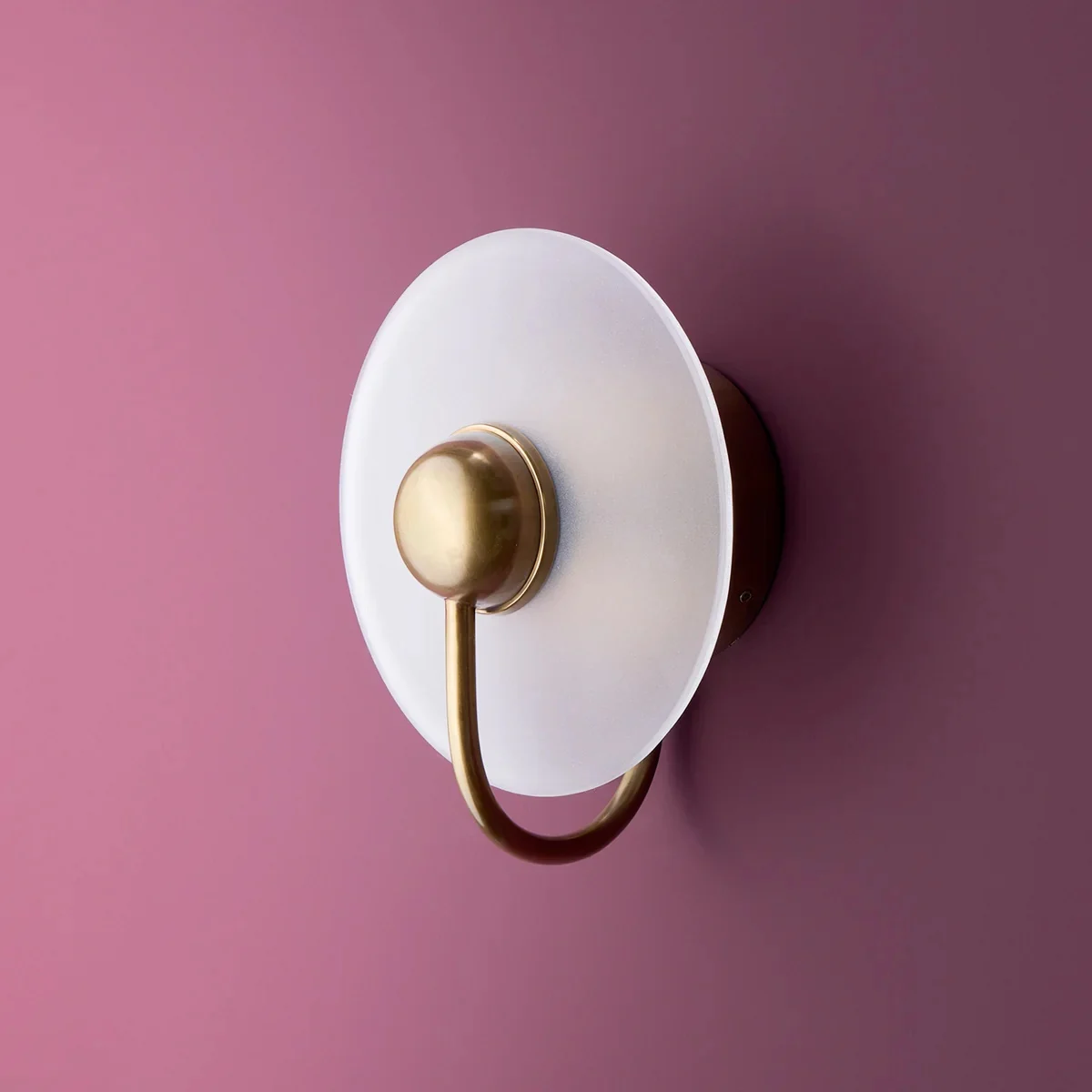 Dulce Wall Light With Frosted Glass