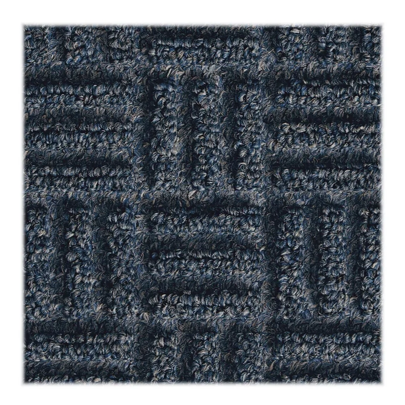 M+a Matting Waterhog Masterpiece Select Commercial Wiper/scraper Entrance Floor Mat, Cleated, 6' X 8', Ocean Wave (2653068070)