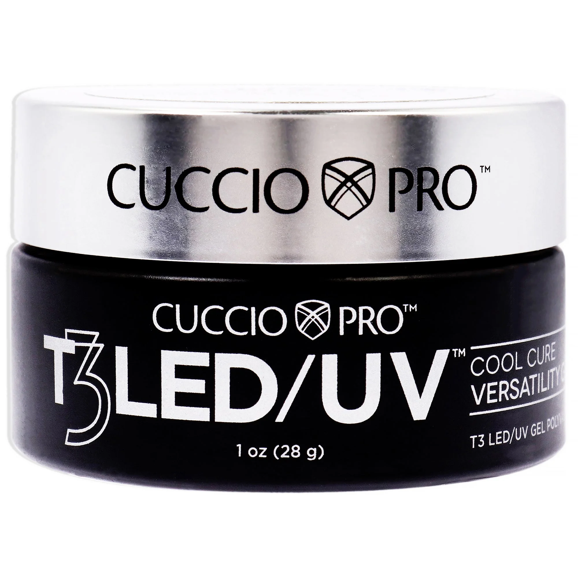 T3 Cool Cure Versatility Gel - Platinum By Cuccio Pro For Women - 1 Oz Nail Gel