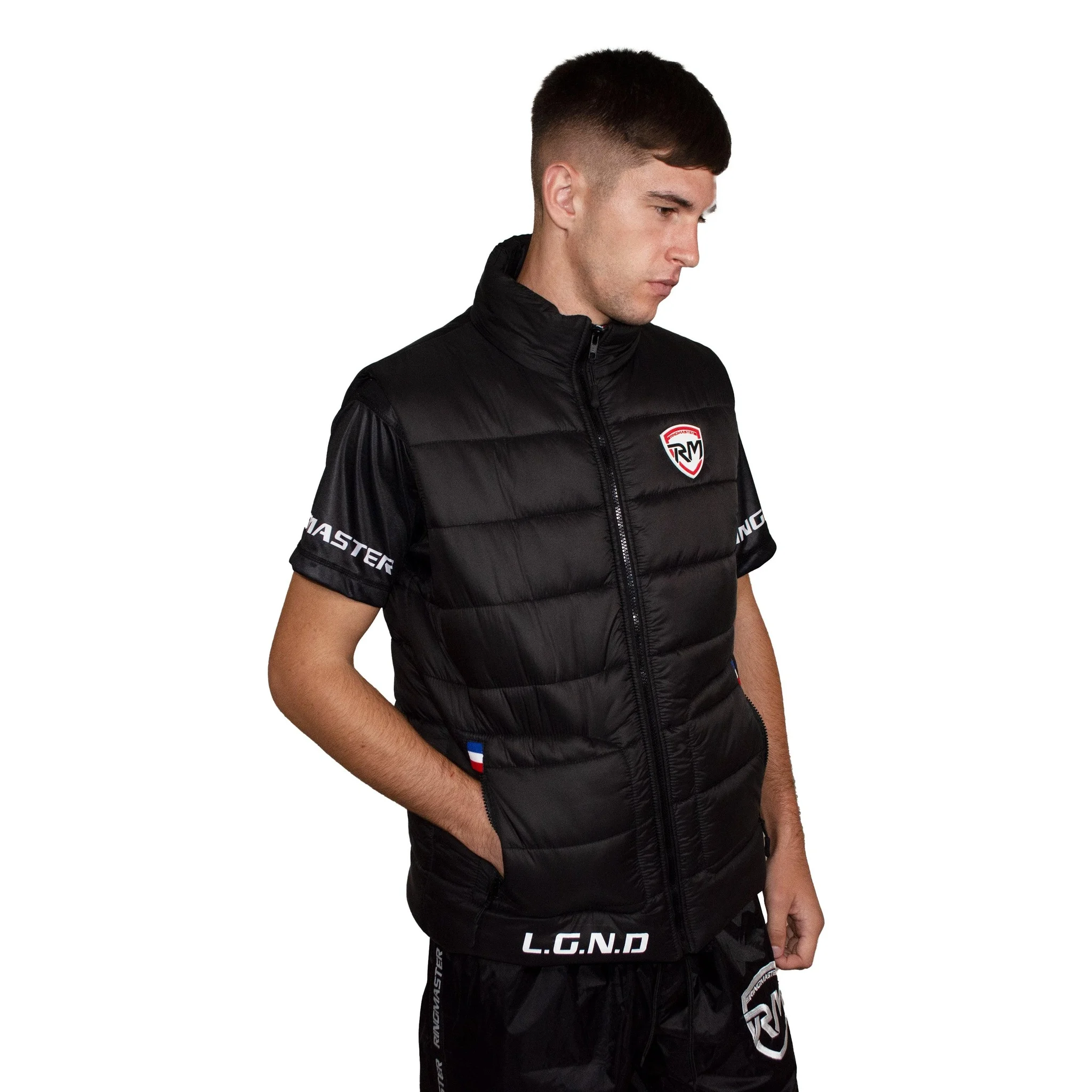 Ringmaster Sports Gilet Jacket L.g.n.d Series Black