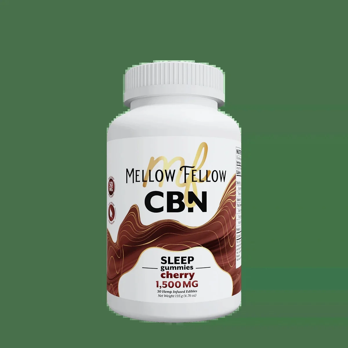 Sleep Cbn Gummies - 1500mg - Cherry