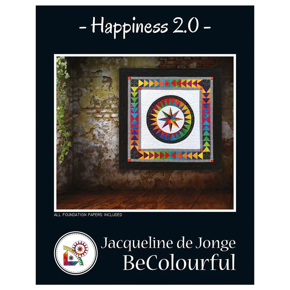 Happiness 2.0 - Jacqueline De Jonge Of Becolourful - Pattern