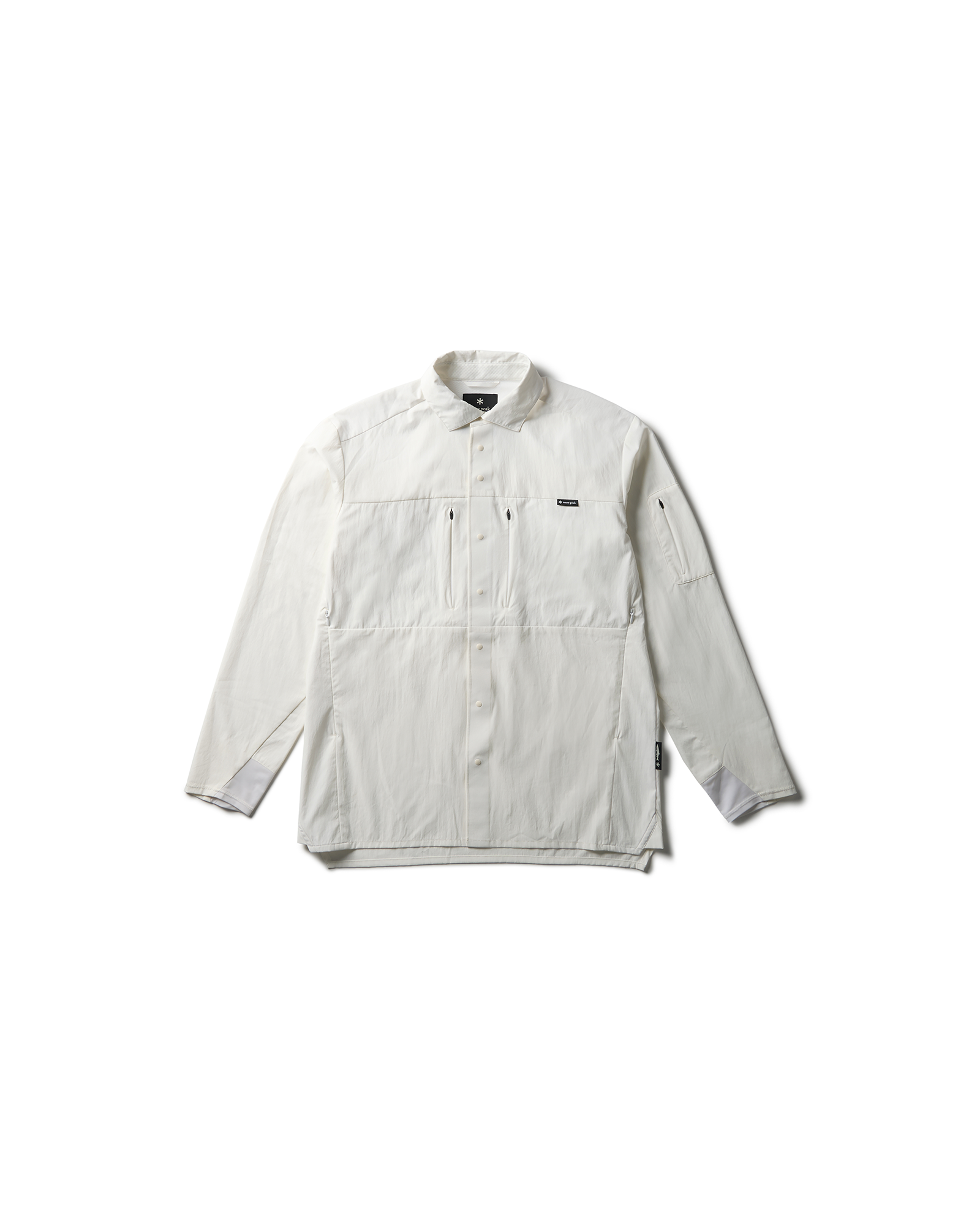 Stream Field Stretch Dry Long Sleeve Shirt - White