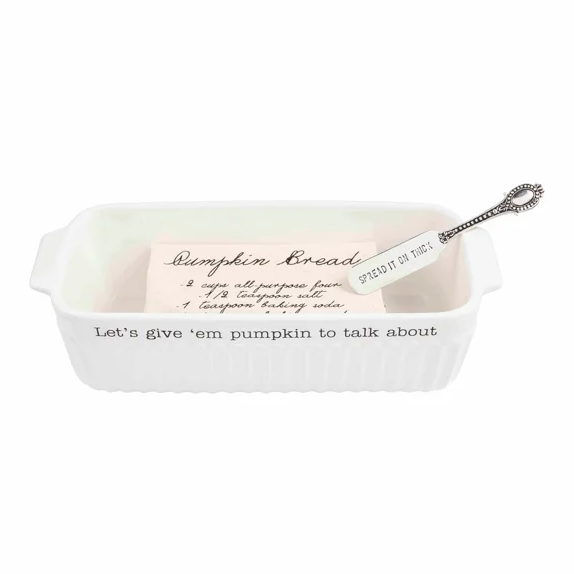 Pumpkin Bread Baker And Towel Set