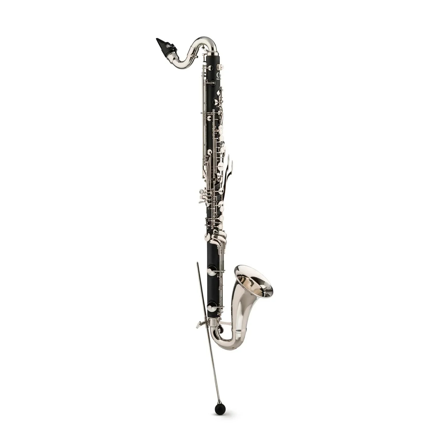 Alpha Low Eb Bass Clarinet - Nickel/two-piece/compact Hardshell