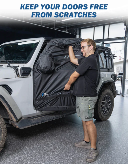 Hard Door Storage Bags For Wrangler Cj–jl & Gladiator Jt 1976–2025