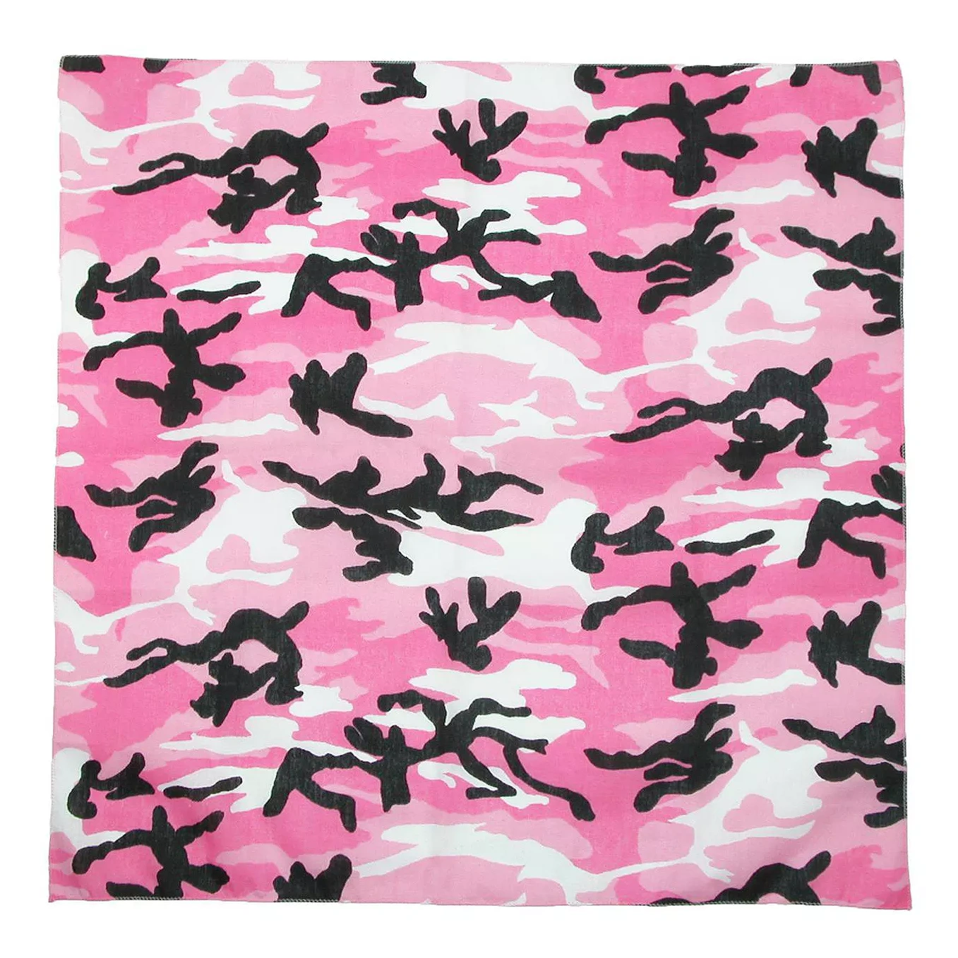 Women's Cotton Pink Camouflage Bandana