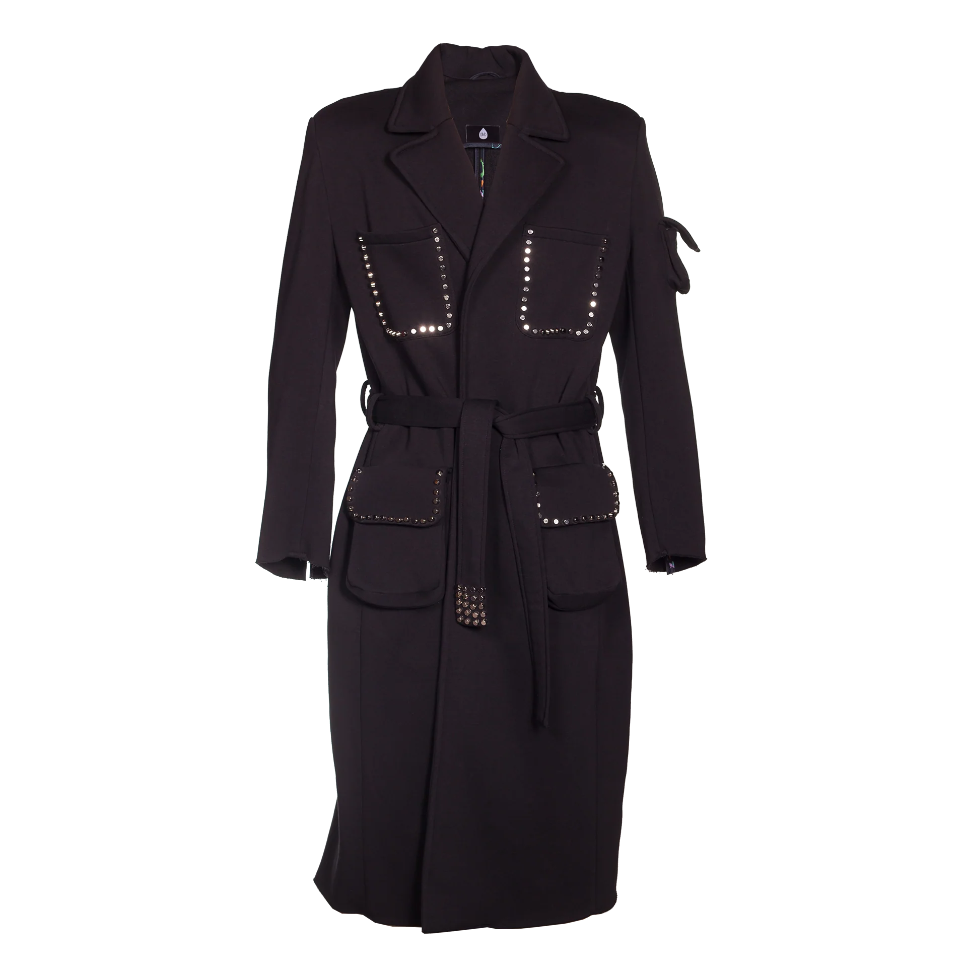 Jersey Coat With Spikes