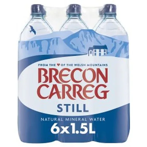 Brecon Carreg Mineral Water Still 6x1.5litre