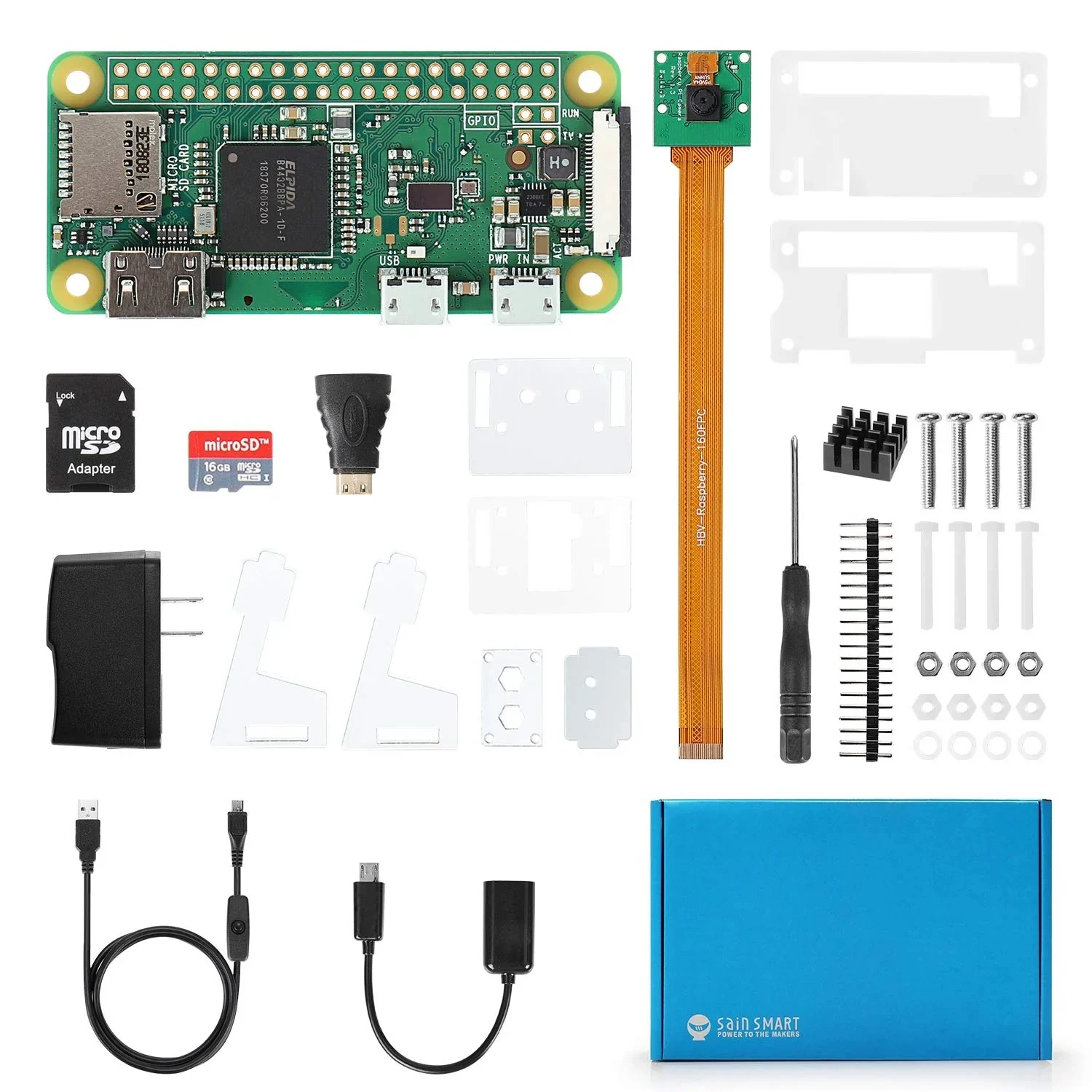 [discontinued] Sainsmart Raspberry Pi Zero W Chiku Starter Kit