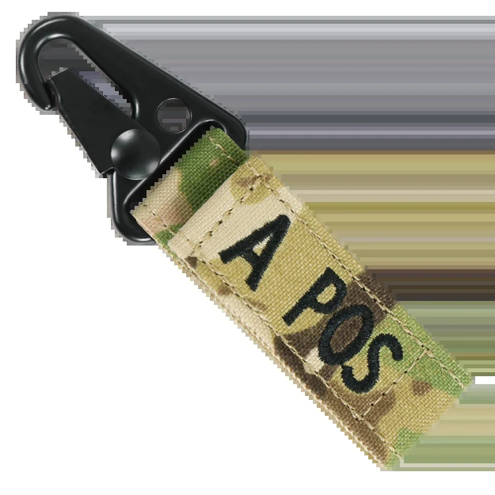Blood Type Key Chain Scorpion Ocp - A Positive