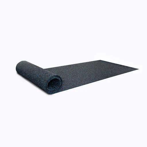 Commercial Flooring Rolls - Gray And Blue Fleck/12mm/four Rolls