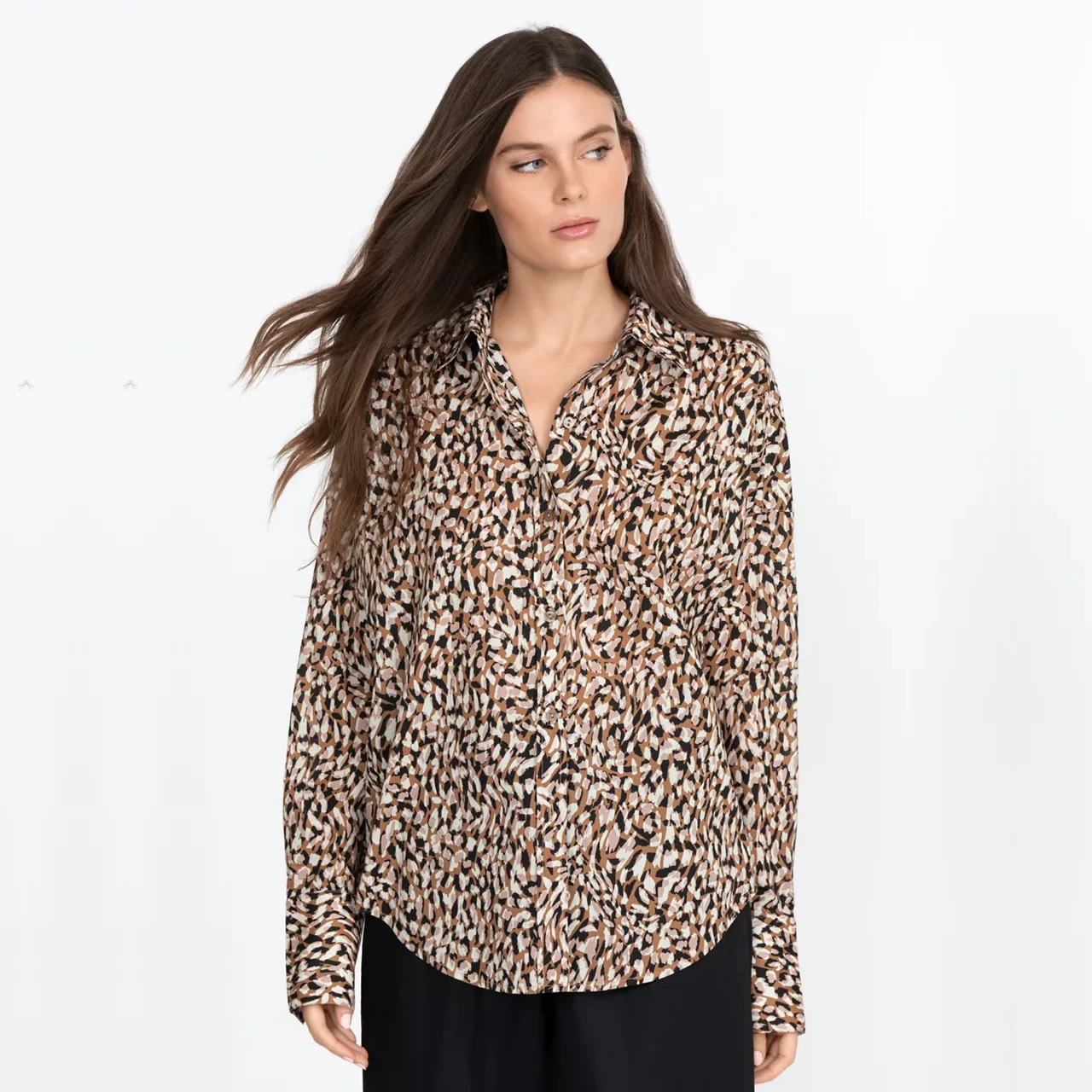 Relaxed Button Down Shirt