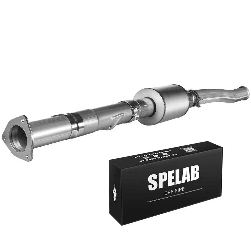 4" 2011-2023 Ford 6.7 Powerstroke Dpf Delete Race Pipe W/muffler