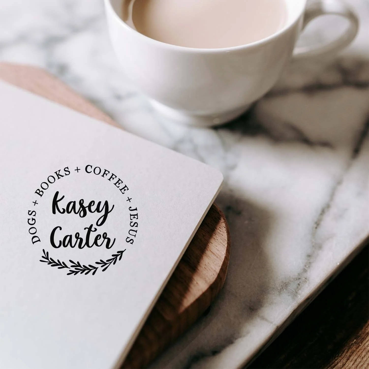 Kasey Book Stamp - Green