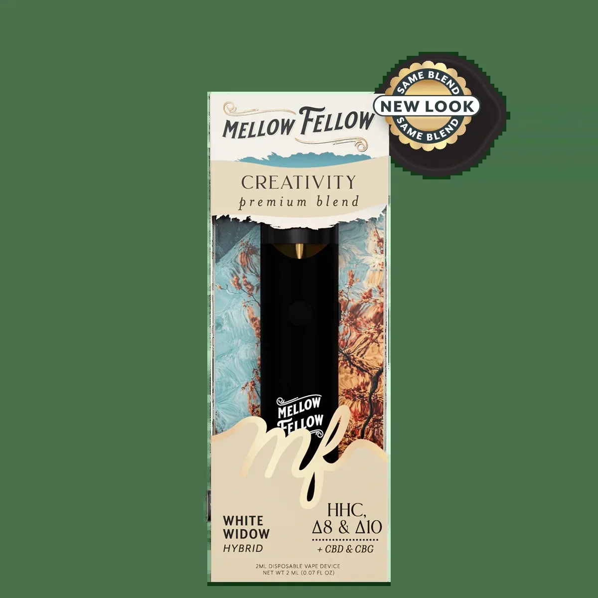 Creativity Blend 2ml Disposable Vape - White Widow (hybrid)