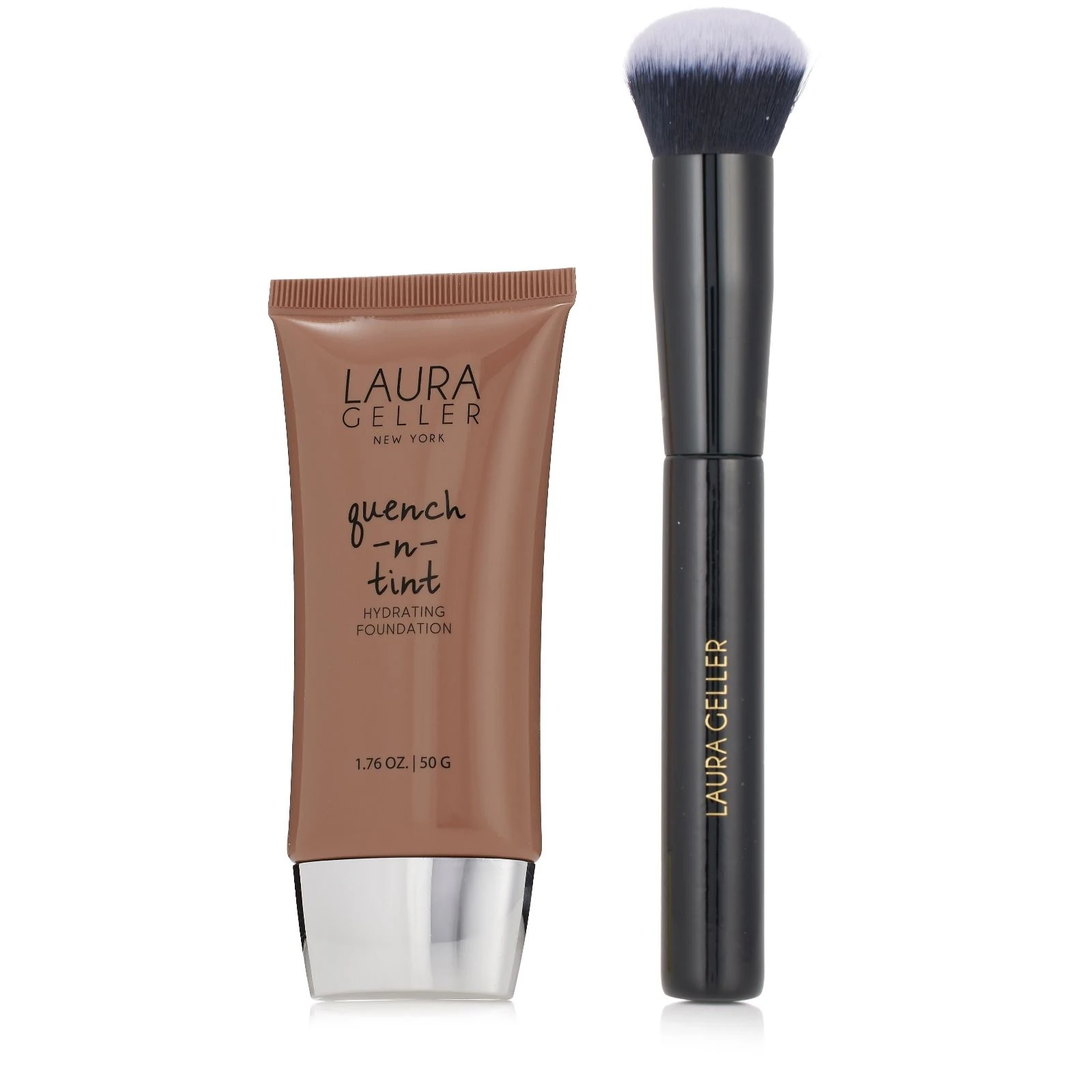 Laura Geller Quench-n Tint Hydrating Foundation & Brush