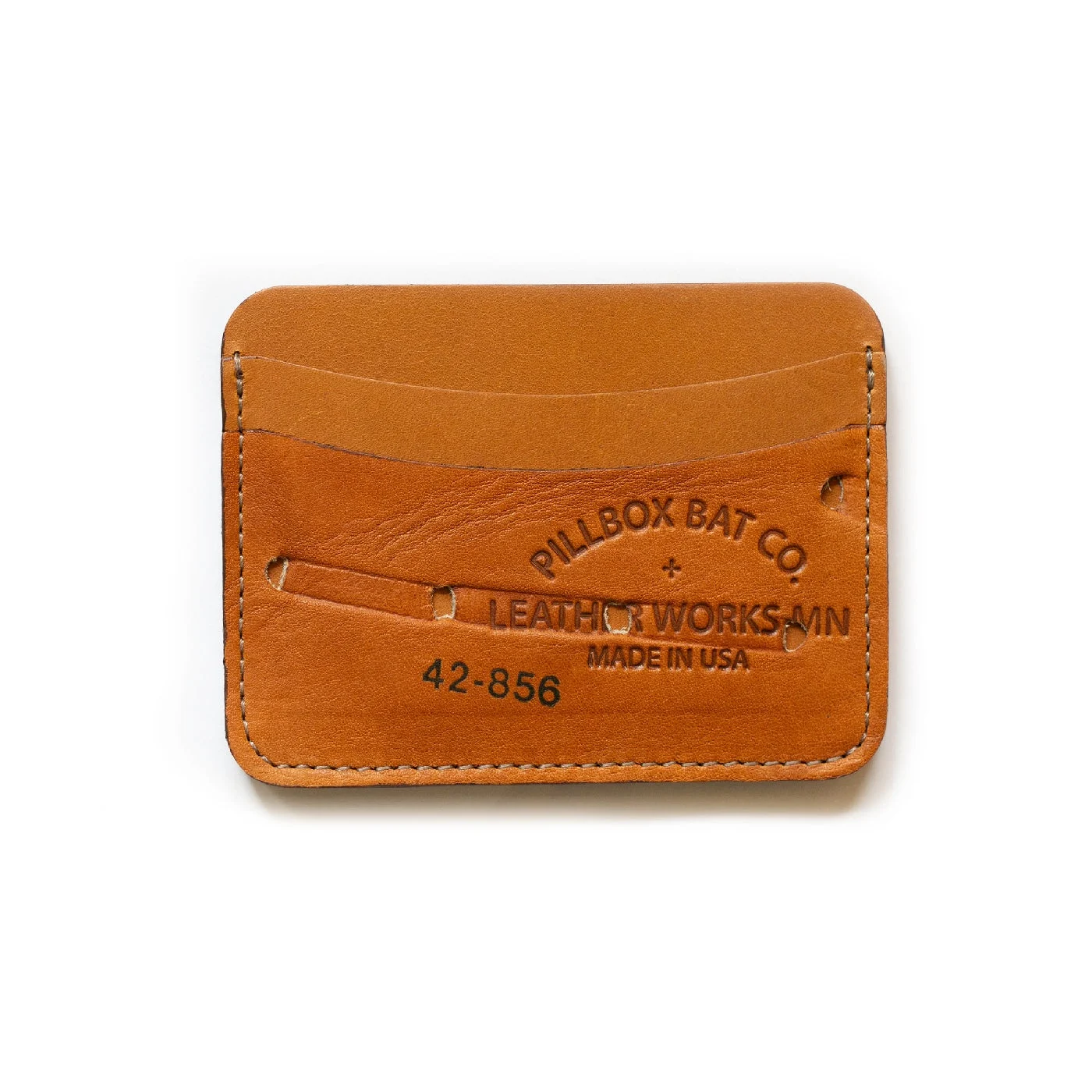 No. 5 Wallet - Vintage Ball Glove Leather (tan Leather)