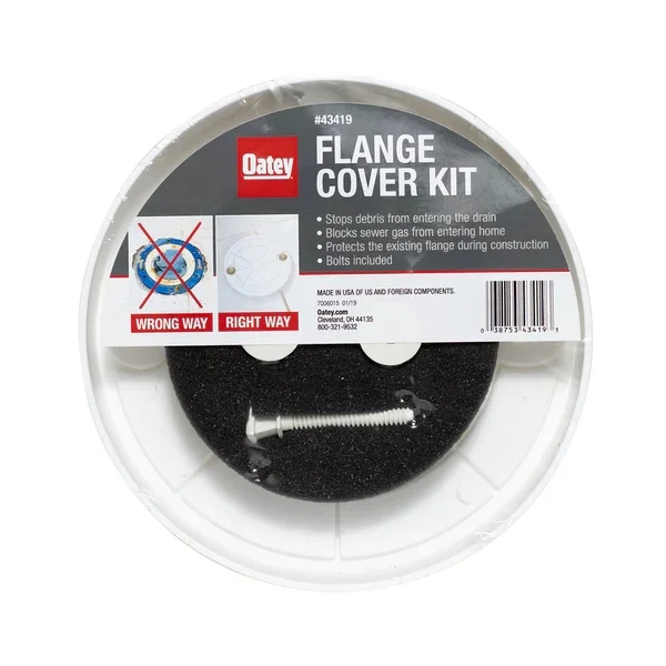 Oatey Flange Cover 7-3/4 Dia. In. With Bolt