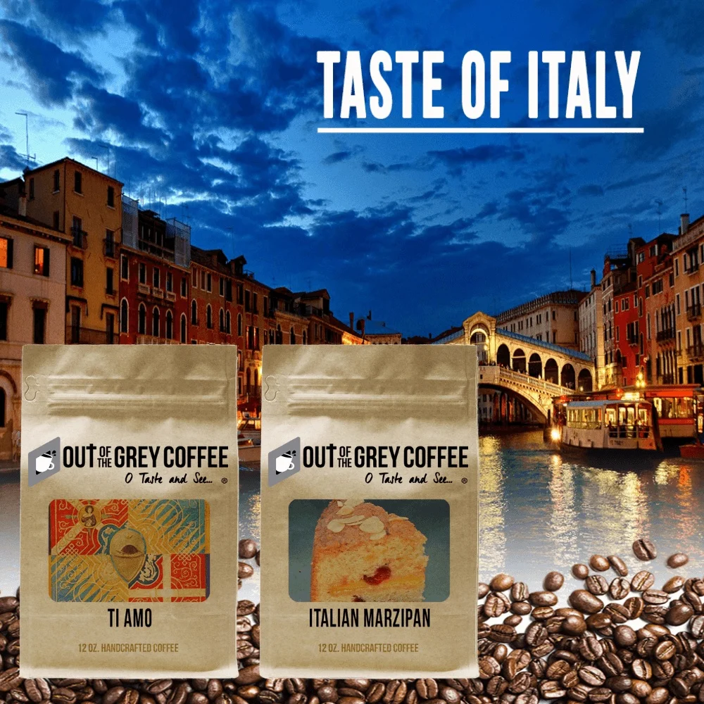 Taste Of Italy - Handcrafted Coffees - Medium (cone-bottom Filter)