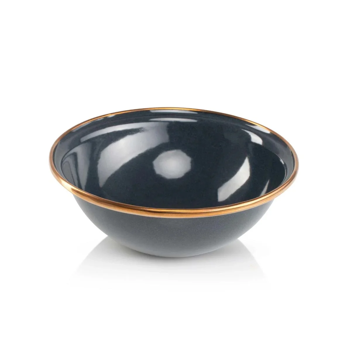 Gsi Outdoors - Mesa 6" Enamelware Mixing Bowl - Shadow