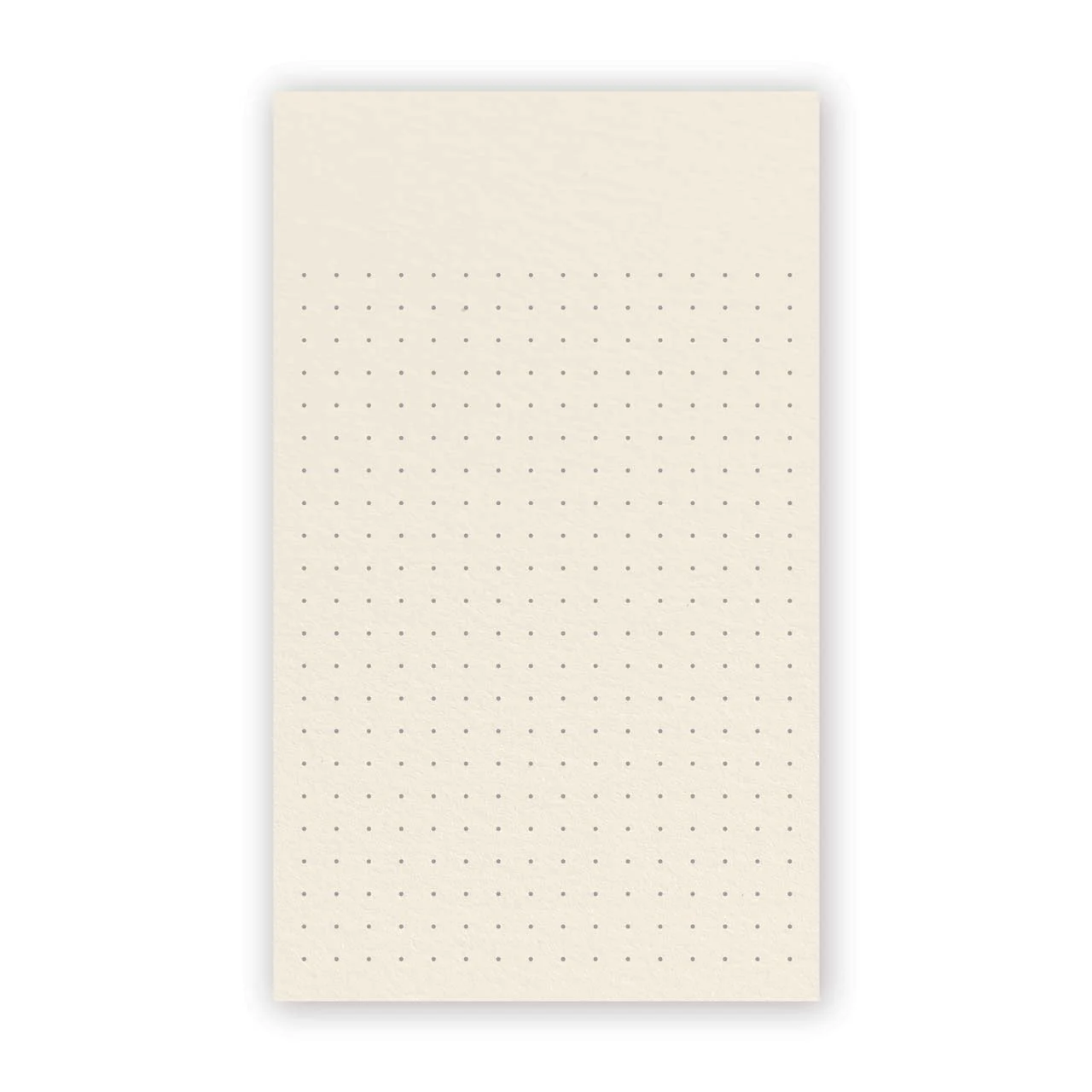 100 Personalized 3 X 5 Cards, Vertical Dot Grid - Grape/ivory