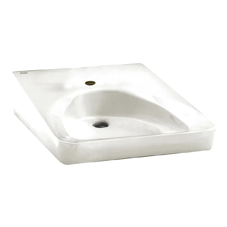 American Standard Wheelchair 20" Wall Mounted Porcelain Bathroom Sink